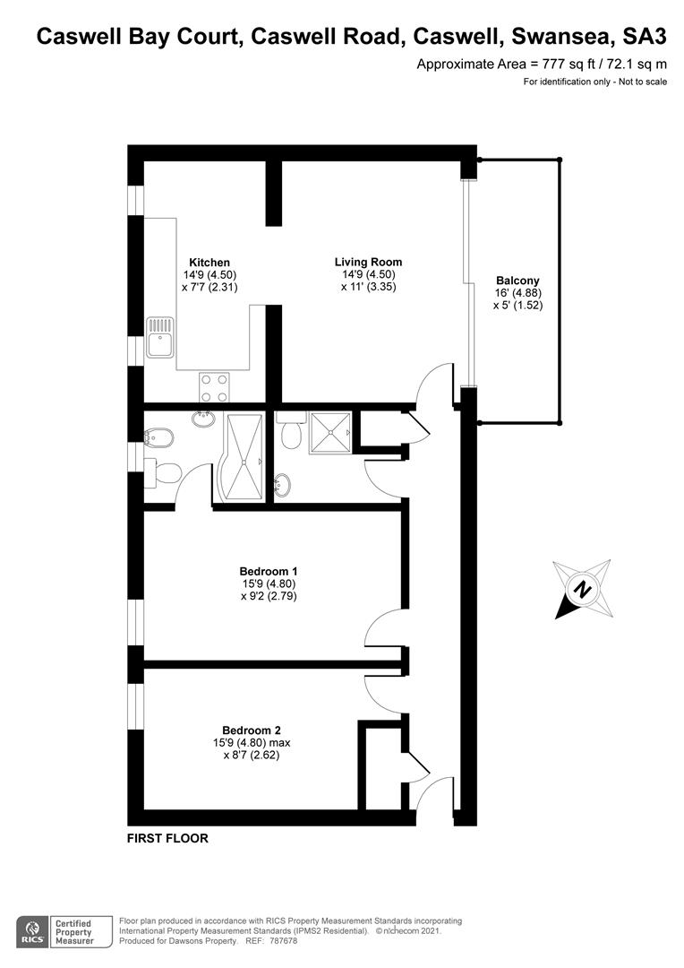 EPC for Caswell Road, Caswell, Swansea